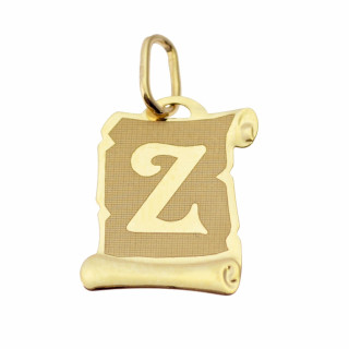 copy of Złoty wisiorek zawieszka rozeta ażurowa