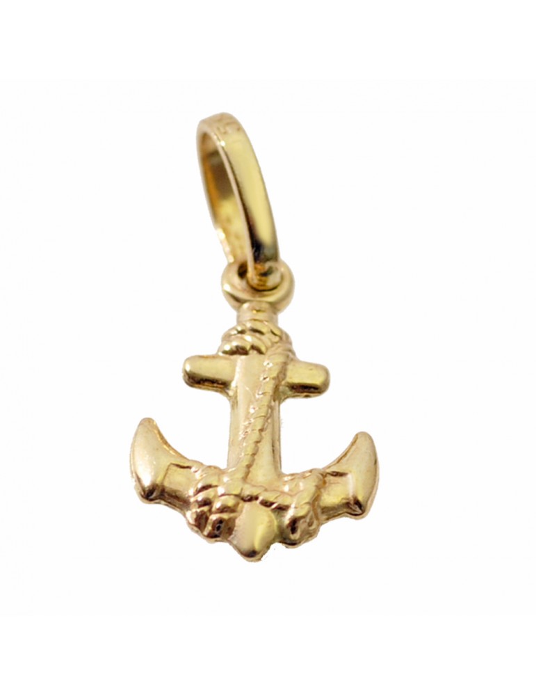 Anhänger Anker Kettenanhänger Gelbgold Goldanhänger 585er 14KT Anhänger Anker Kettenanhänger Gelbgold Goldanhänger 585er 14KT