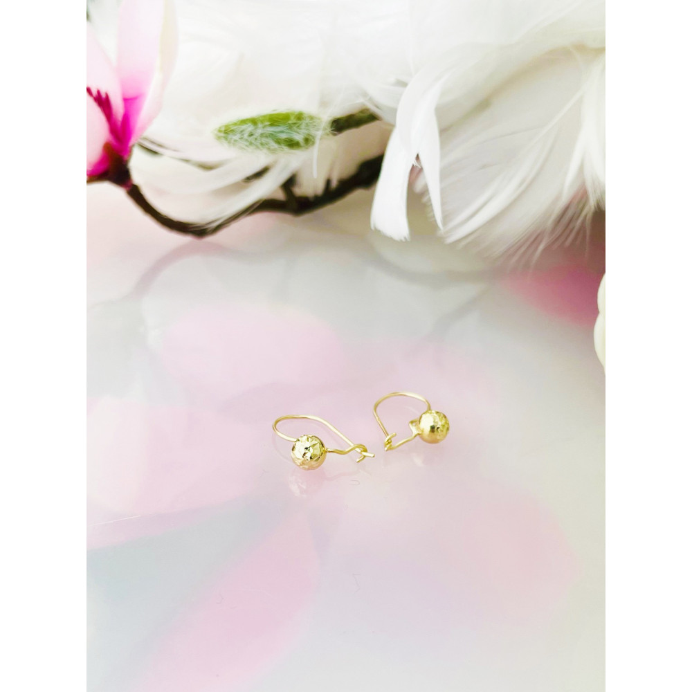 Ohrringe Ohrhänger Ohrstecker Ohrschmuck Gelbgold Paar