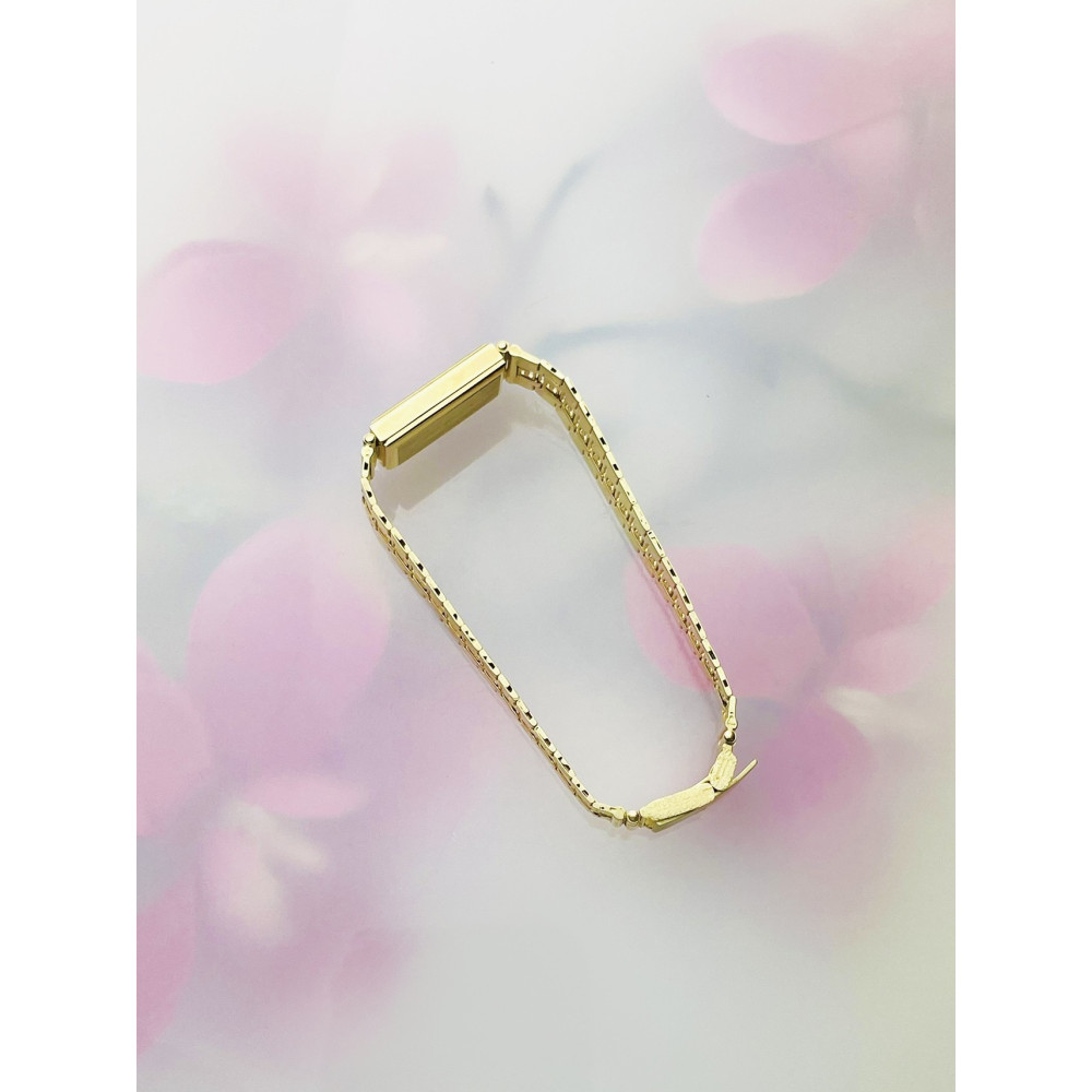 Goldene Uhr Geneve Quartz Gelbgold 585er 14KT
