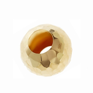 Anhänger Kugel Kettenanhänger Gelbgold Goldanhänger 585er 14KT