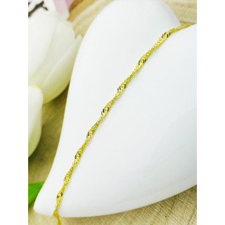 copy of Złota bransoletka z zawieszkami serce