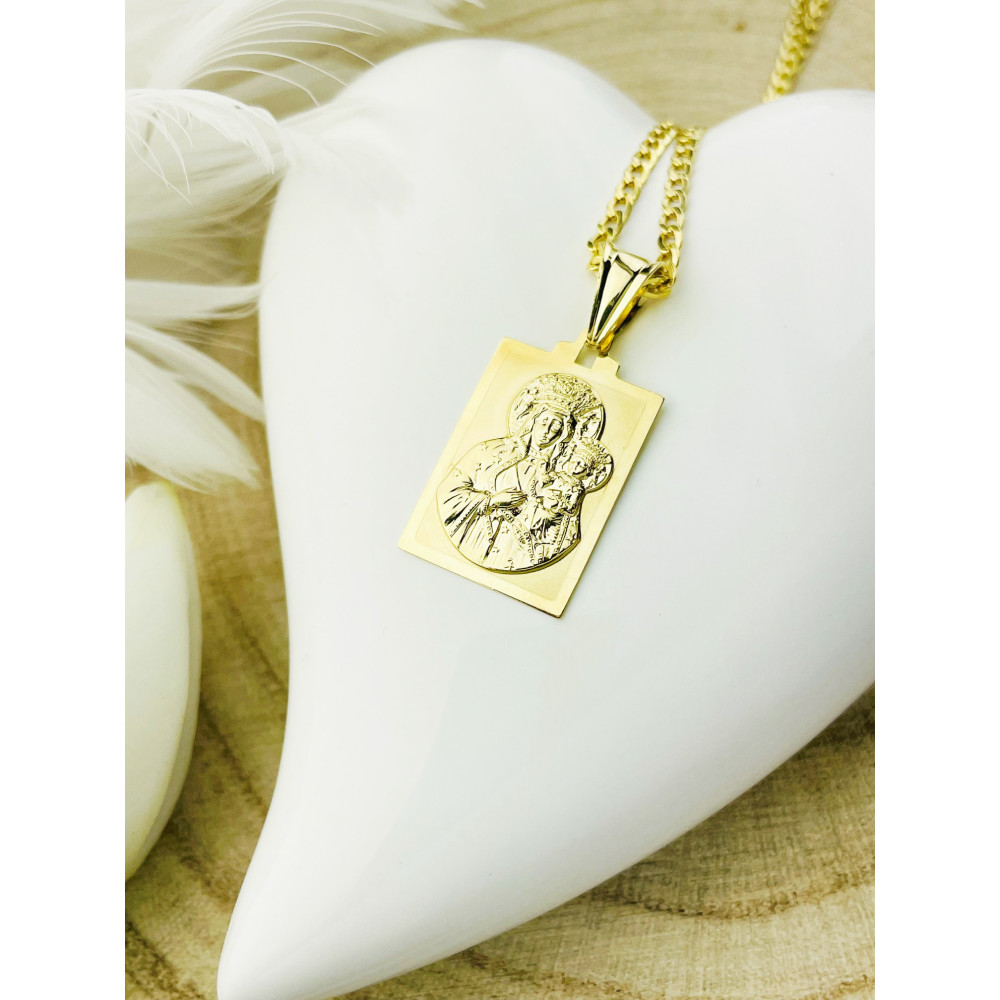 Anhänger Madonna Maria Goldanhänger Erstkommunion 585er 14KT