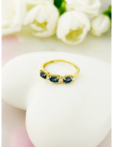 Verlobungsring mit Diamant Gold 585er 14KT