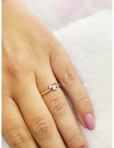 Verlobungsring mit Diamant Gold 585er 14KT