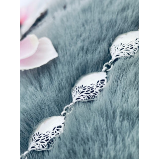 copy of Złota bransoletka celebrytka serce nieskończoność