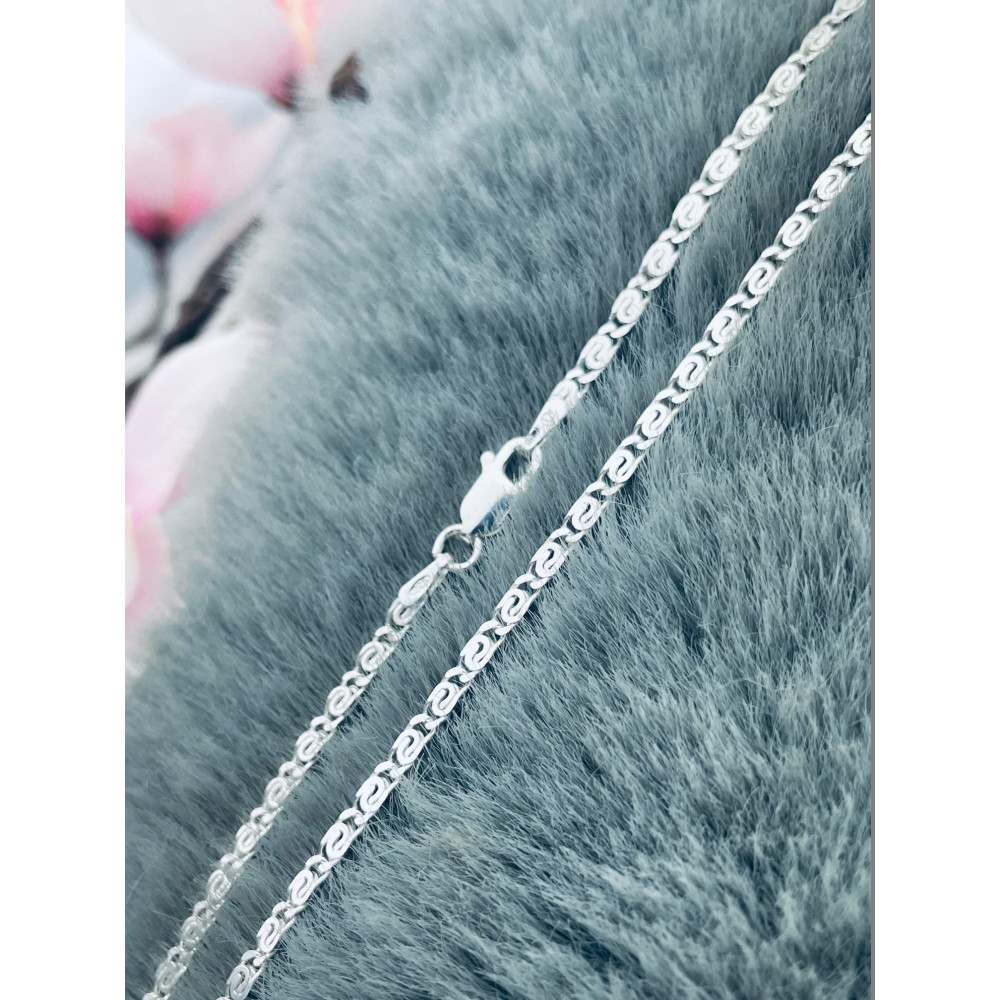 925 Silber Halskette Pfauenauge-Kette