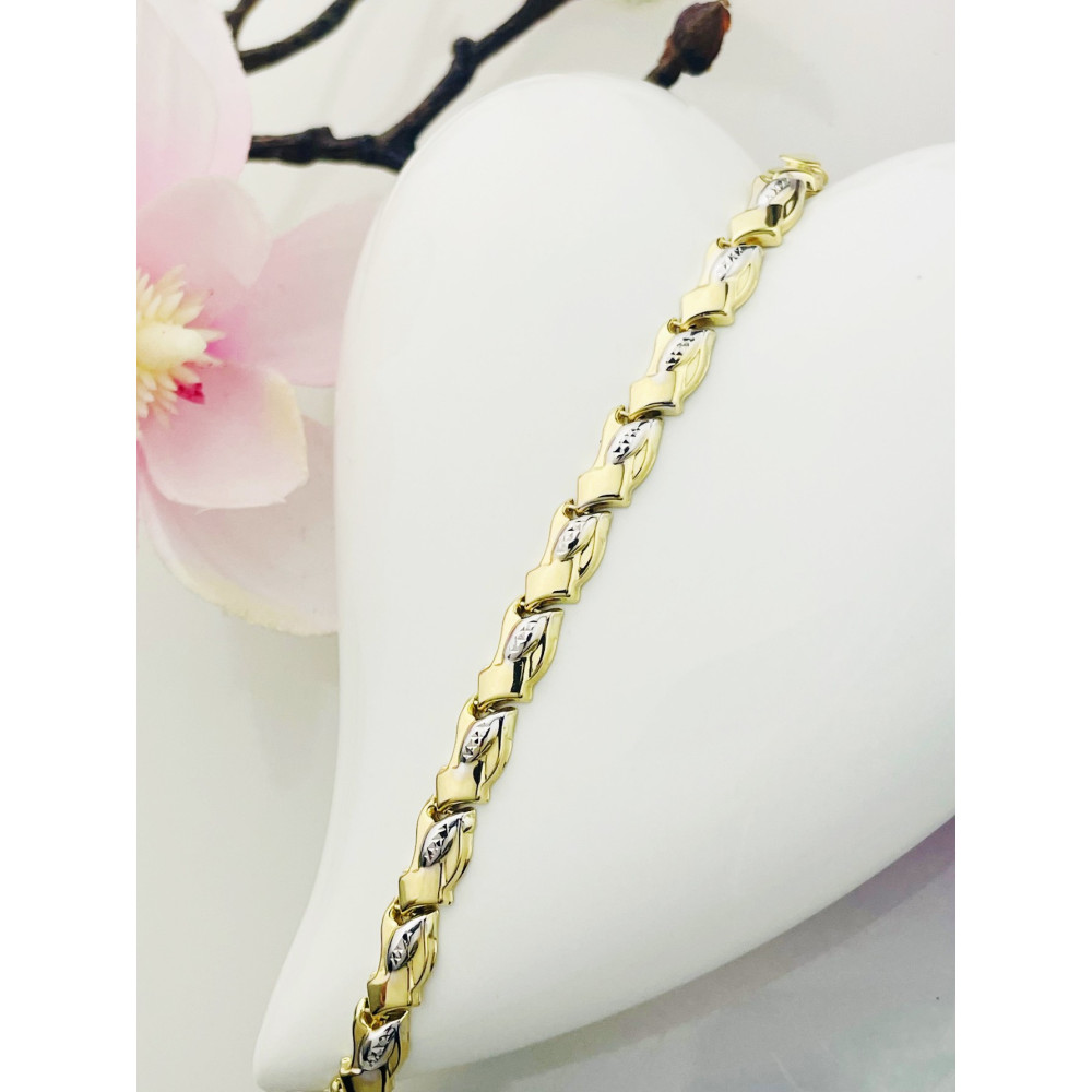 Damen Goldarmband Armband Armkette Gelbgold 585er 14KT