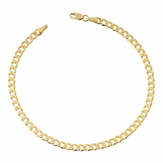 copy of Złota bransoletka z zawieszkami serce