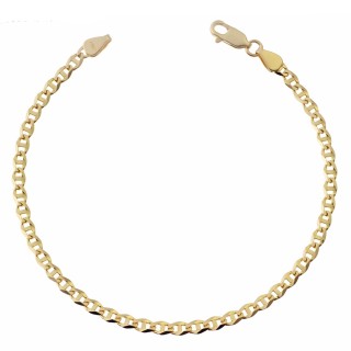 copy of Złota bransoletka z zawieszkami serce