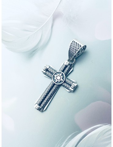 Silber Anhänger Kreuz  Erstkommunion Taufe