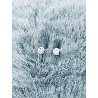 925 Silber Ohrringe mit Zirkonia Herz