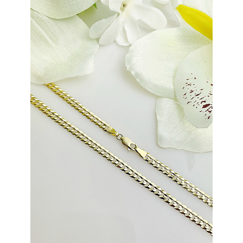 Goldkette Panzerkette Halskette Collier Echt 333 Gold