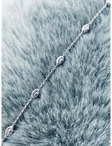 925 Silber mit Kugel Armband