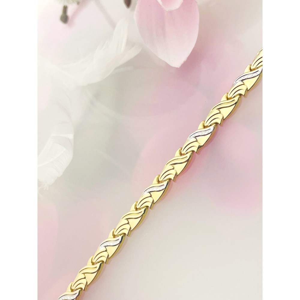 Damen Goldarmband Armband Armkette Gelbgold 585er 14KT