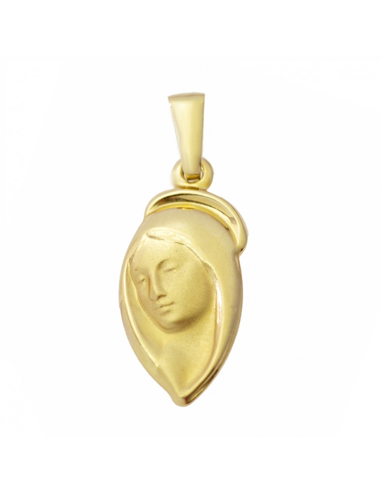 Złoty Medalik Zawieszka Matka Boska Madonna Komunia Chrzest Złoty Medalik Zawieszka Matka Boska Madonna Komunia Chrzest