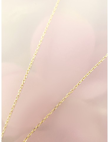 Träne Halskette goldenes mit Zirkonia Halsband Gelbgold 585er 14KT