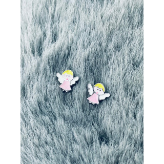 copy of Złote kolczyki przecinki z cyrkoniami