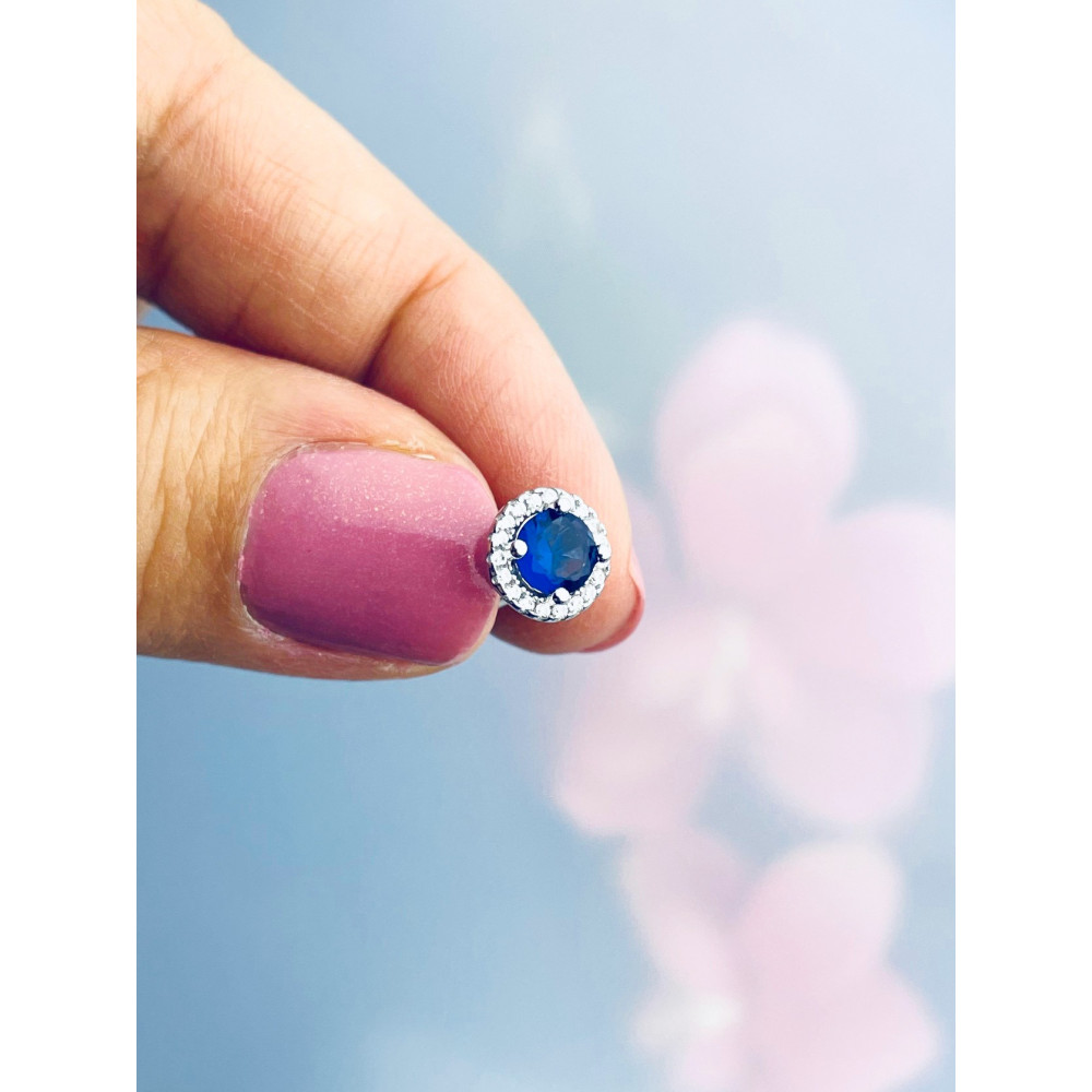 925 Silber Ohrringe mit Zirkonia