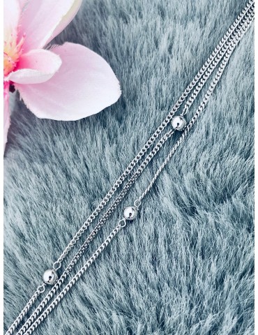 925 Silber mit Kugel Armband