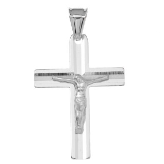 Srebrny krzyżyk Pan Jezus