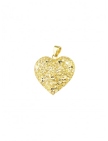Anhänger Herz Kettenanhänger Gelbgold Goldanhänger 585er 14KT