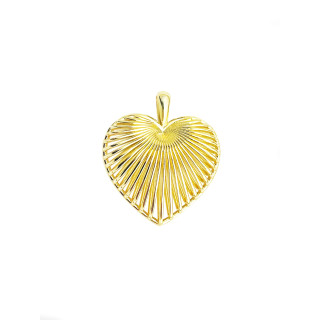 Anhänger Herz Kettenanhänger Gelbgold Goldanhänger 585er 14KT