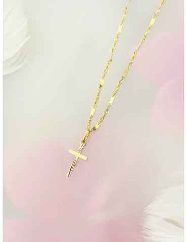 Goldanhänger Kettenanhänger Gold Anhänger Kreuz Goldkreuz Gelbgold 585er 14K