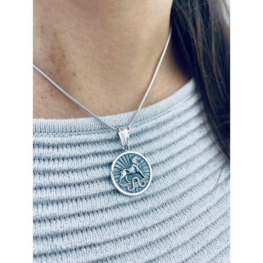 copy of Złota zawieszka wisiorek znak zodiaku rak
