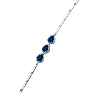 Armband 925 Silber mit Zirkonia Damen
