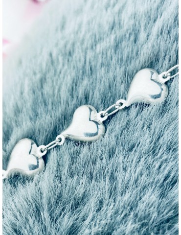 Herz Armband 925 Silberen Damen Kinder