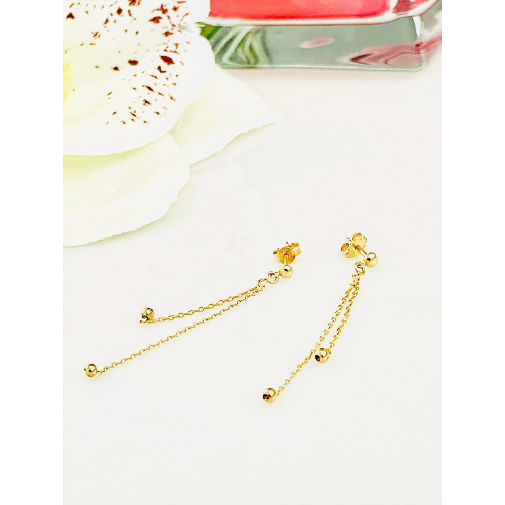 Gold Ohrringe Ohrhänger Ohrstecker Ohrschmuck Gelbgold