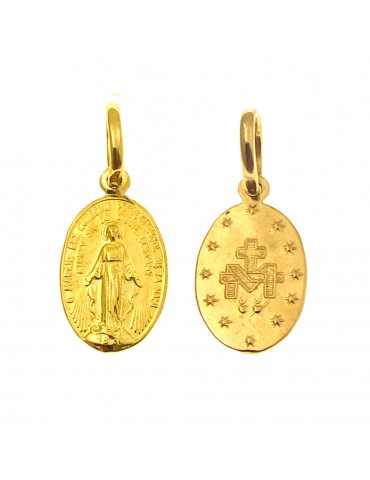 Anhänger Madonna Maria Goldanhänger Erstkommunion Milagrosa
