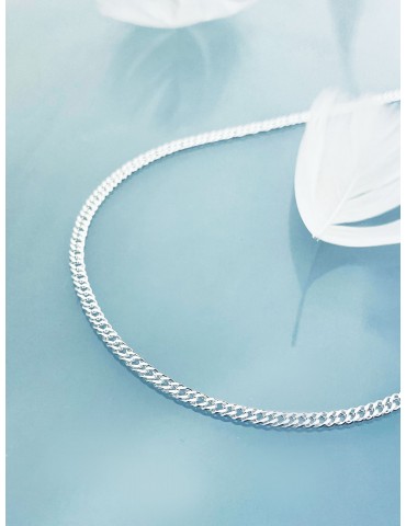 925 Silber Rombo Halskette Collier