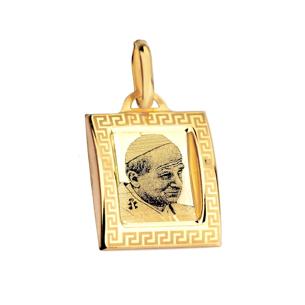 Goldmedaillen-Anhänger Papst Johannes Paul II