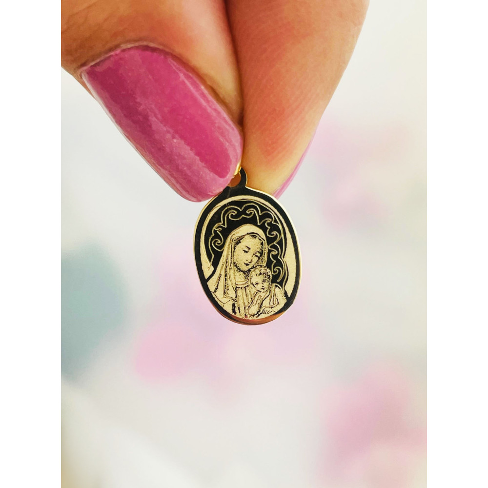 copy of Złoty Medalik Zawieszka Pan Jezus