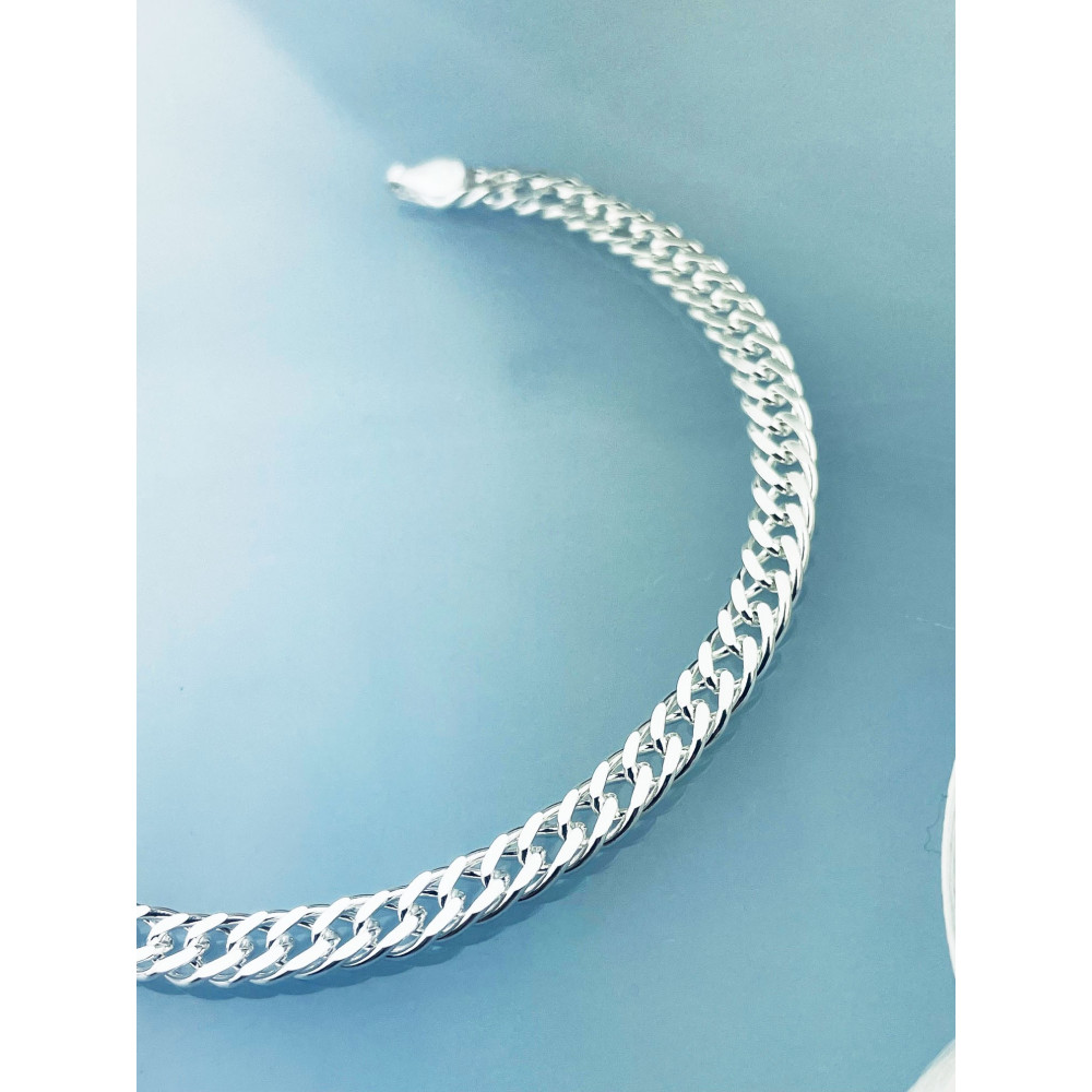 Srebrna bransoletka Rombo