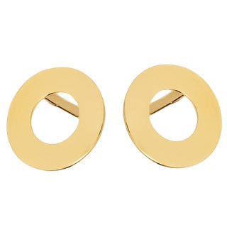 Ohrringe Ringel Ohrhänger Ohrstecker Ohrschmuck Gelbgold Paar