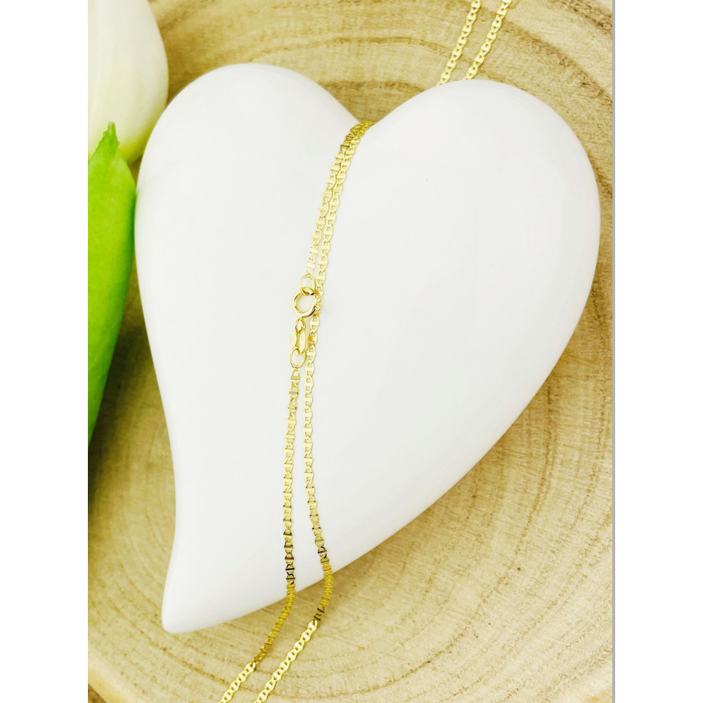 Gold Halskette Goldene Marina-Kette 585er 14KT