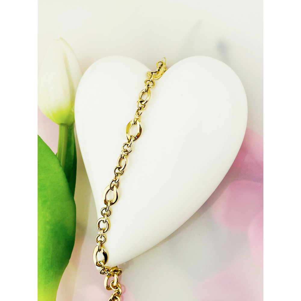 Damen Goldarmband Armband Armkette Gelbgold