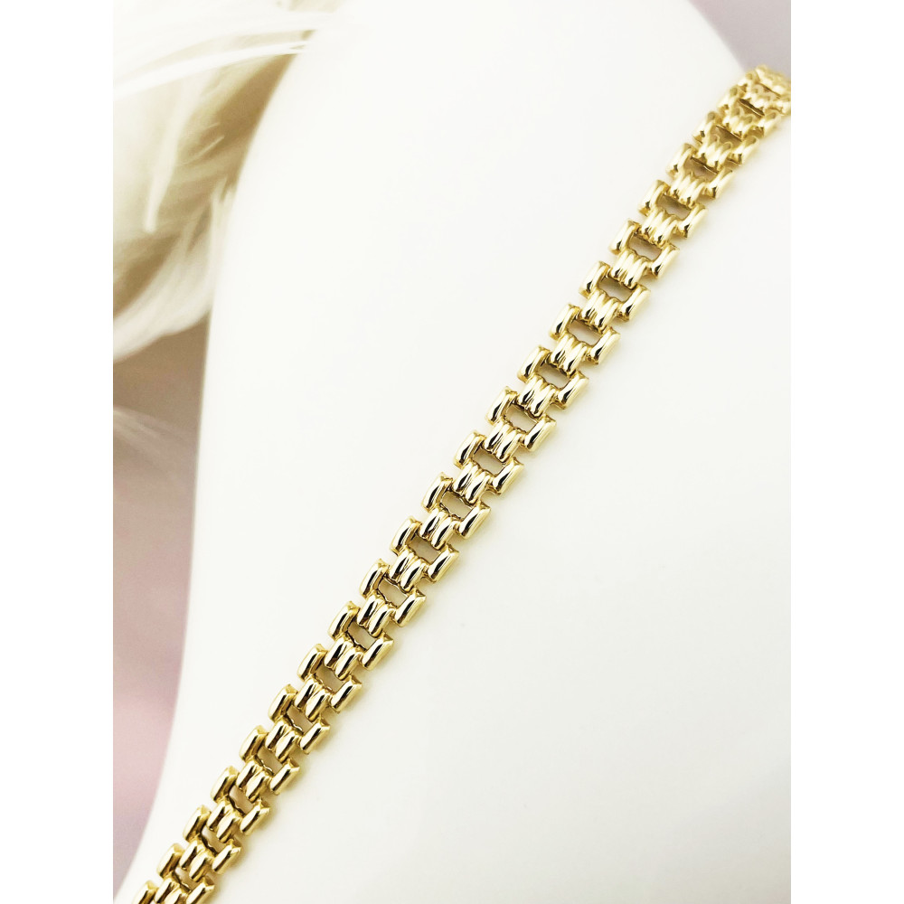 Damen Goldarmband Armband Armkette Gelbgold