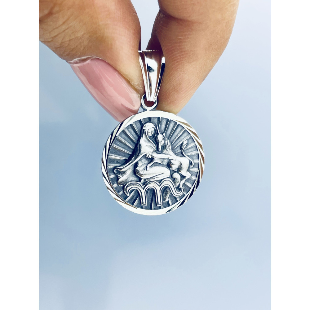 copy of Złota zawieszka wisiorek znak zodiaku rak