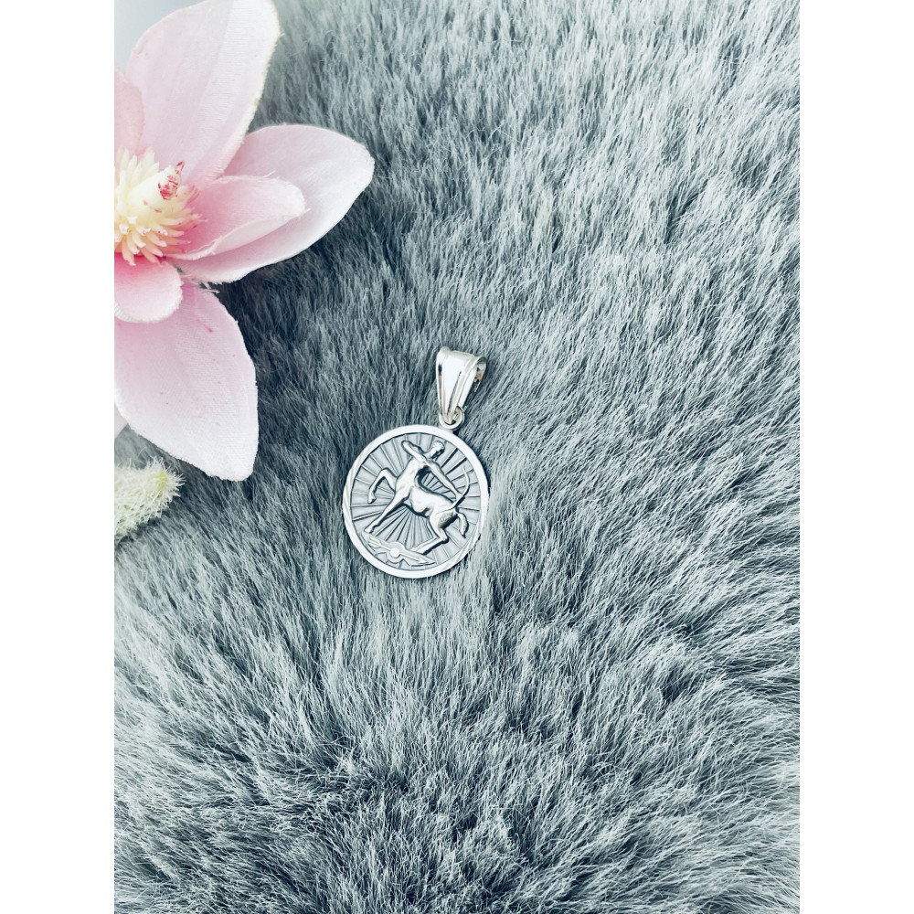 Silber Anhänger Schütze Sternzeichen Tierkreiszeichen Horoskop Kettenanhänger