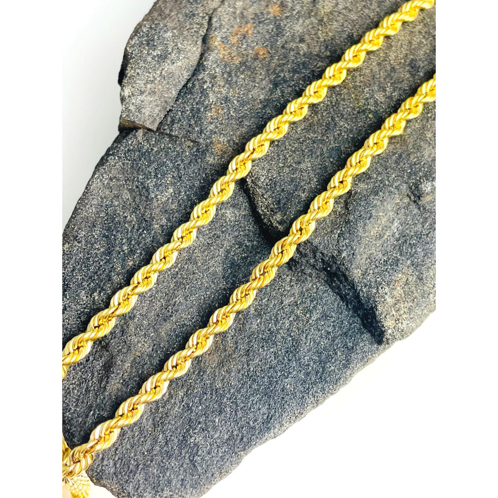 Złoty łańcuszek Korda Kordel Rope