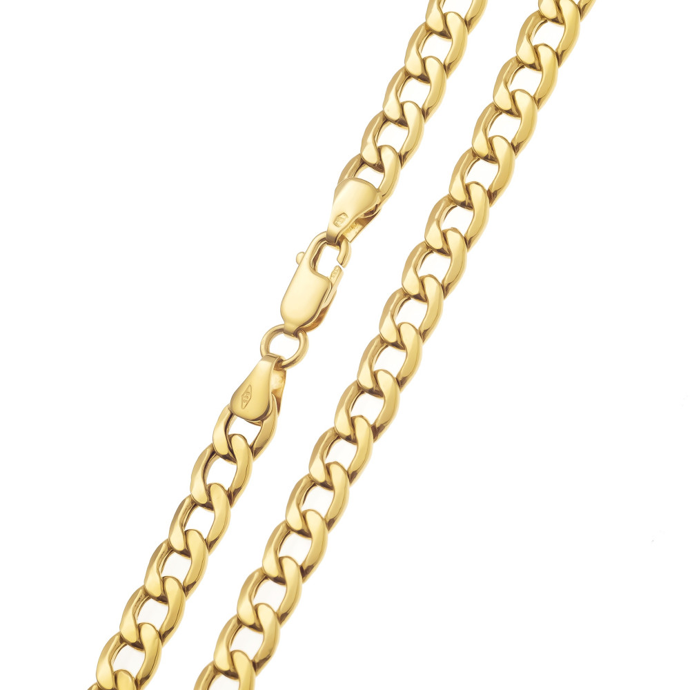 Goldkette Panzerkette Halskette Collier Echt 585 Gold