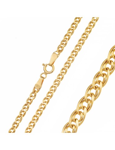 Goldkette Halskette Nonnakette Armkette Doppelpanzerkette Collier Gelbgold