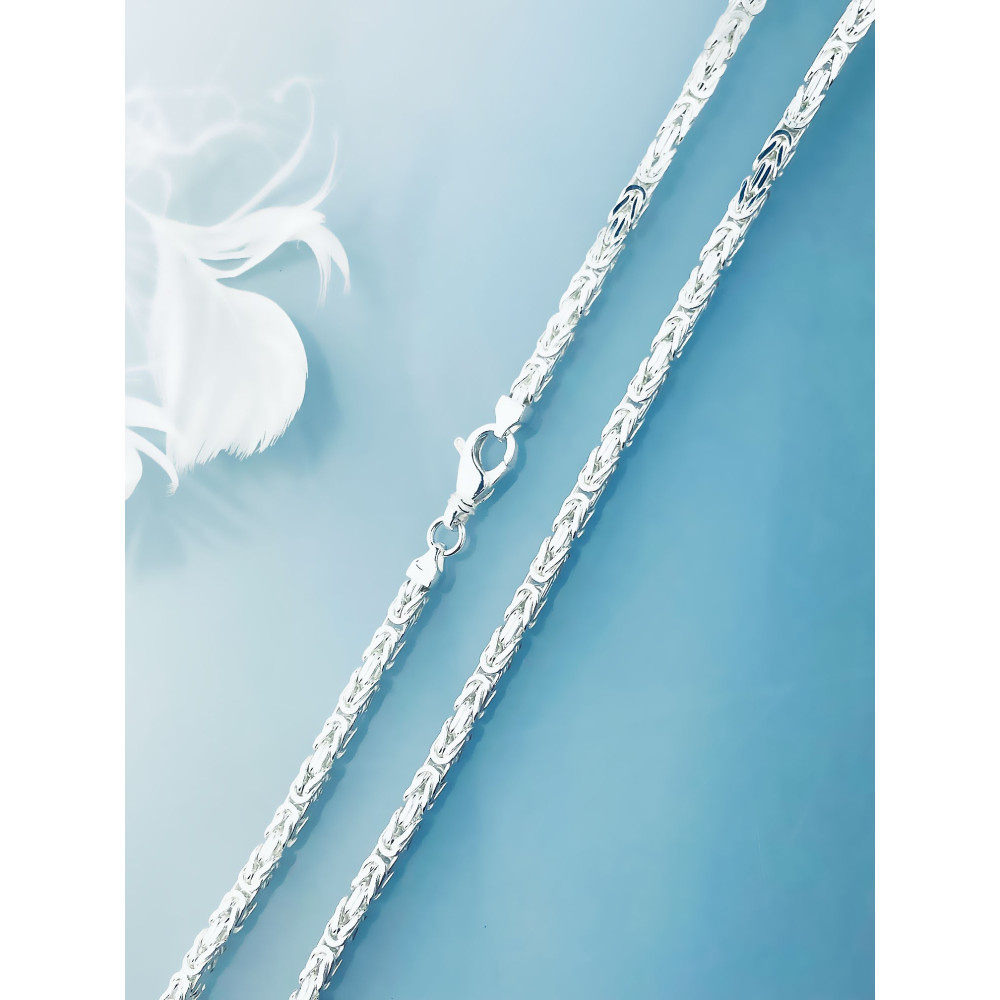 925 Silber königliches Halskette
