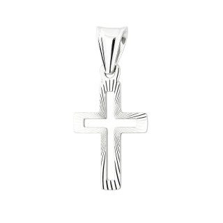 925 Silber Anhänger Kreuz Erstkommunion Taufe