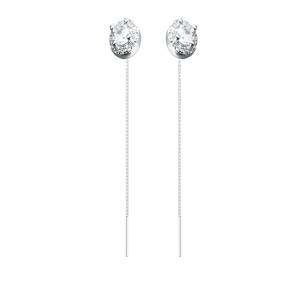925 Silber Ohrringe mit Zirkonia