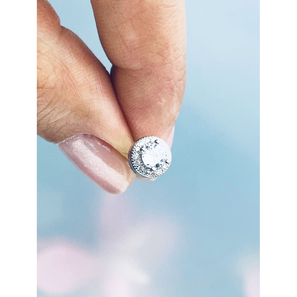 925 Silber Ohrringe mit Zirkonia